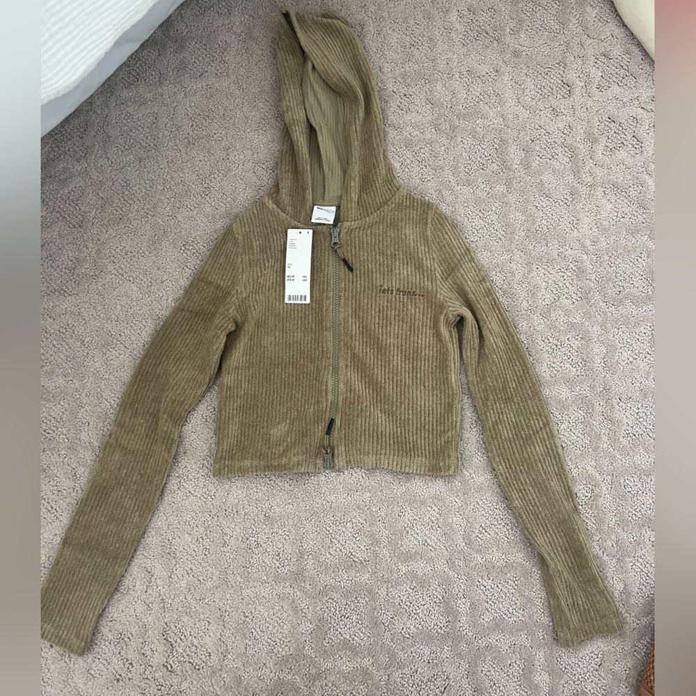 iets frans zip up hoodie